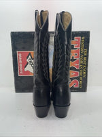 New Women’s Black Texas Brand Cowboy Boots. 4800 8.5 8 1/2 M. 16-107