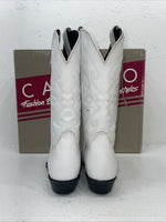 New Women’s White Capezio Cowboy Boots. 226 8 M. 16-81