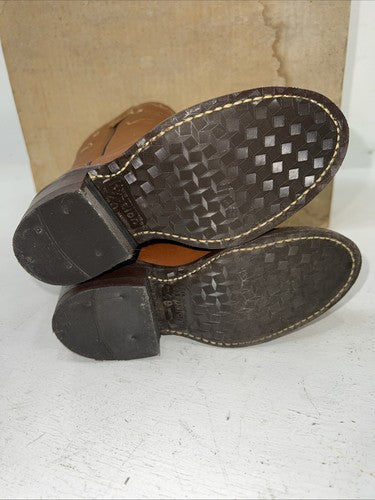 New Children’s Brown Texas Brand Cowboy Boots. 10 D. 24-46