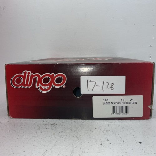 New Women’s Tan Dingo Cowboy Boots. 526 10 W. 17-128