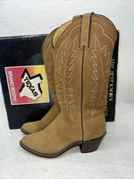 New Women’s Brown Texas Brand Cowboy Boots. 4906 7.5 7 1/2 M. 17-92