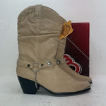 New Women’s Tan Dingo Cowboy Boots. 526 10 W. 17-128