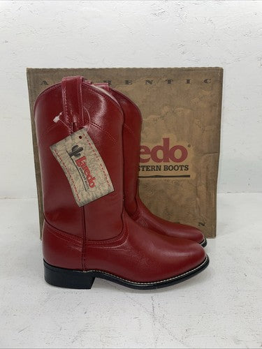 New Women’s Red Laredo Cowboy Boots. 6917 F 7 M. 18-72
