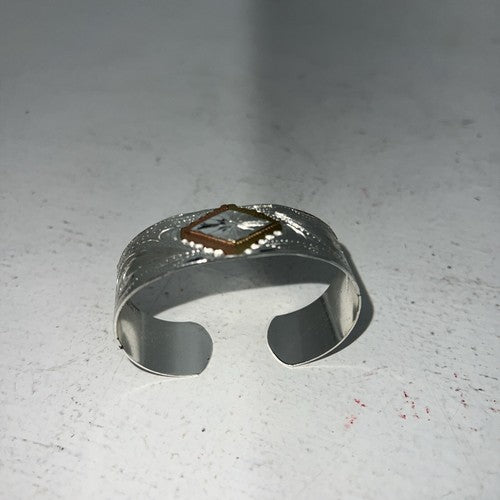 New Women’s Congress Leather Silver Copper Gold Bracelet. 93318 A-128