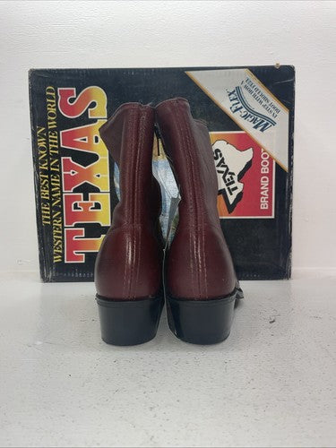 New Women’s Red Texas Brand Cowboy Boots. M 373 9 D. 15-60