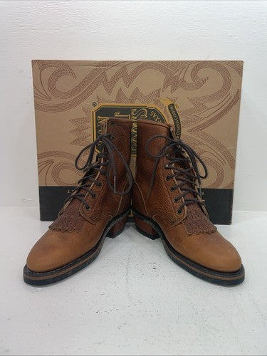 New Women’s Brown Dan Post Cowboy Boots. 59003 8.5 8 1/2. 16-109