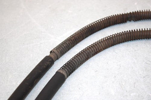 92 Kawasaki Bayou 300 4x4 Oem Front Brake Hose Soft Line Pair 43095-1087 AK12