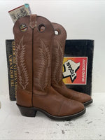 New Men’s Brown Texas Brand Cowboy Boots. 8901 11.5 11 1/2 D. 9-36