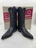 New Women’s Black Capezio Cowboy Boots. L 550 7.5 7 1/2 M. 17-22