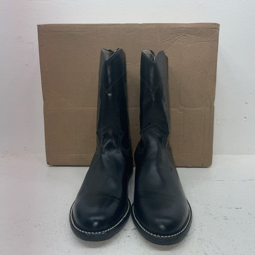 New Men’s Black Westex Cowboy Boots. 1566604 12 D. 10-11