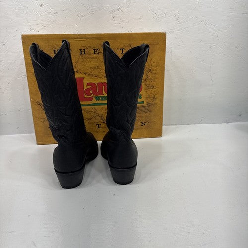 NEW Men’s Black Western Boot, Laredo Western Brand, Size 8EW. 2-2.