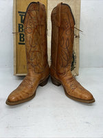 New Women’s Texas Brand Brown Cowboy Boots. L279 6.5 6 1/2 M. 19-42
