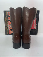 New Men’s Brown Texas Brand Cowboy Boots. 8311 12 D. 9-55