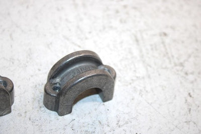 1987 Kawasaki 650 Sx Oem Handlebar Clamp Pair 92037-503 JK7