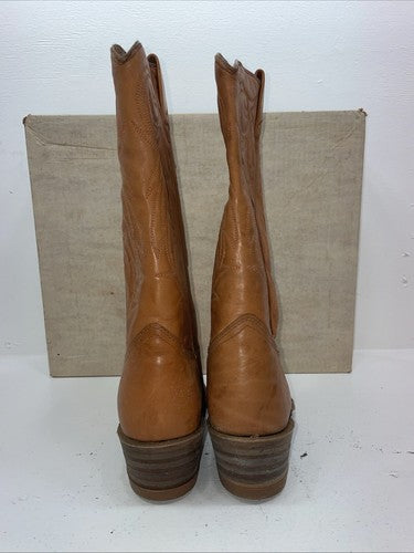 New Women’s Brown Texas Imperial Cowboy Boots. M 139 9 B. 15-90