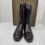NEW Men’s Laredo Western cowboy Boots, Blk Cherry Roper.  Size 5D. #1-12