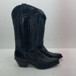 New Women’s Black Texas Brand Cowboy Boots. 4807 10 M. 17-123