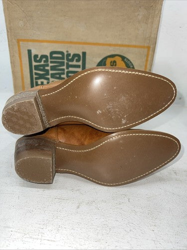 New Women’s Brown Texas Brand Cowboy Boots. L 244 6.5 6 1/2 M. 19-115
