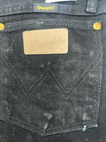 New Men’s Black Original Fit Cowboy Cut Pro Rodeo Jeans. 34/36 E-1