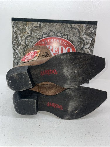 New Women’s Brown Laredo Cowboy Boots. 52145 8.5 8 1/2 M. 15-42
