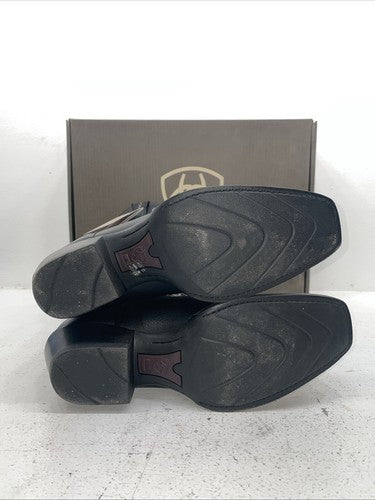 New Men’s Black Ariat Cowboy Boots. 10002296 12. 10-56