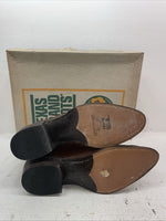 New Men’s Brown Texas Brand Cowboy Boots. 7404 11 D. 9-32