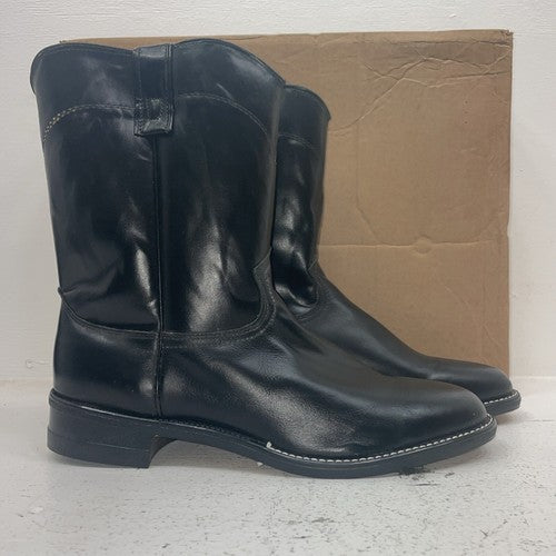 New Men’s Black Westex Cowboy Boots. 1566604 12 D. 10-11