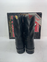 New Men’s Black Texas Brand Cowboy Boots. 8960 11.5 11 1/2 D. 9-68