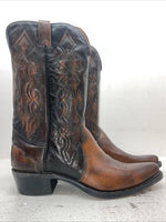 New Men’s Brown Texas Brand Cowboy Boots. M 137 11.5 11 1/2 D. 9-20
