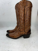 New Women’s Brown Texas Brand Cowboy Boots. M 81 6.5 6 1/2 B. 18-63