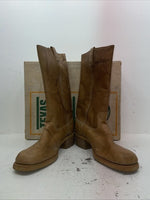 New Men’s Brown Texas Brand Cowboy Boots. M 34 11.5 11 1/2 D. 9-10