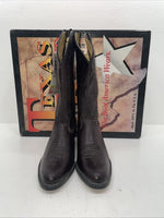 New Women’s Cherry Black Texas Brand Cowboy Boots. 4003 8 M. 16-27