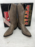 New Women’s Tan Texas Imperial Cowboy Boots. 4952 7.5 7 1/2 M. 17-68