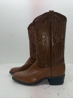 New Men’s Brown Texas Brand Cowboy Boots. 50 12 D. 10-28