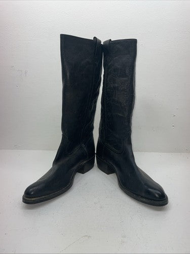 New Men’s Black Neolite Cowboy Boots. 4730 11 D. 9-51 