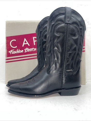 New Women’s Black Capezio Cowboy Boots. L 550 8 M. 16-87