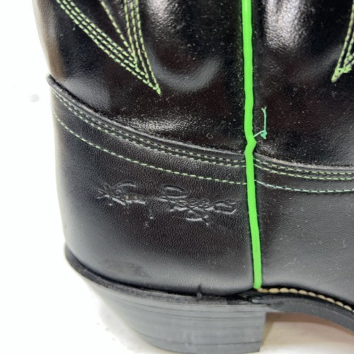 New Women’s Black Kenny Rodger’s Cowboy Boots. 40314 6 M. 20-74