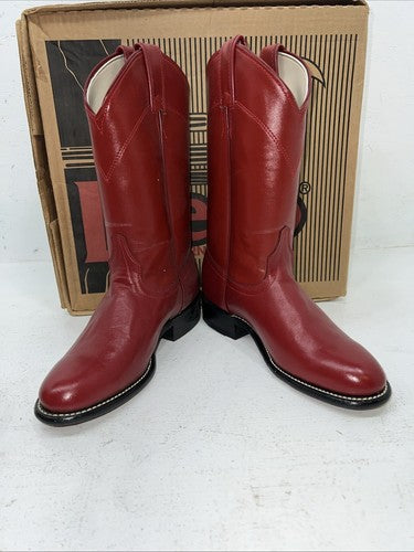 New Women’s Red Laredo Cowboy Boots.  6917 6.5 6 1/2 M. 18-16