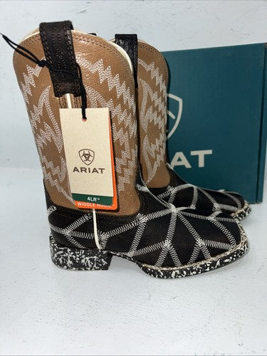 New Children’s Ariat Phantom Tycoon Cowboy Boots. 10 M 24-43