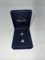 New Women’s Montana Silversmiths Barrel Racer Silver Earrings. JS649GBL A-32
