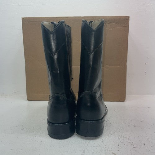 New Men’s Black Westex Cowboy Boots. 1566604 12 D. 10-11