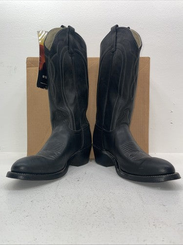 New Women’s Black J Chisholm Cowboy Boots. 910 8.5 8 1/2 B. 15-30