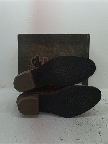 New Men’s Brown Lace Up Cowboy Boots. 28 6045 13 E E. 10-50