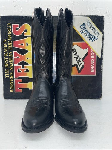New Women’s Black Texas Brand Cowboy Boots. 4240 8 M. 16-61