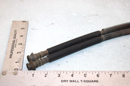 92 Kawasaki Bayou 300 4x4 Oem Front Brake Hose Soft Line Pair 43095-1087 AK12