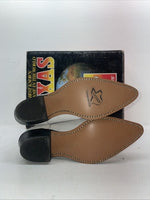 New Women’s White Texas Brand Cowboy Boots. L 198917 9 M. 15-96