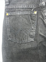 New Boys Black Wrangler Pro Rodeo Cowboy Cut Denim Jeans. 16 Slim B-31