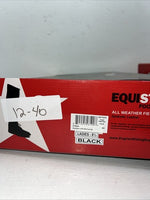 New Women’s Black EQUISTAR English Riding Boots. 467522 8.5 8 1/2 W. 12-40