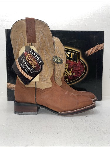 New Women’s Brown Dan Post Cowboy Boots. D P 4632 9 M. 15-113