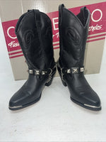 New Women’s Black Capezio Cowboy Boots. L600 6.5 6 1/2 M. 19-55
